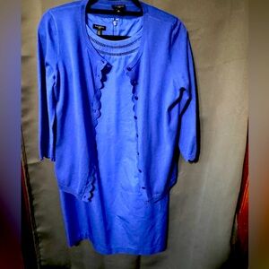 Two piece sweater and dress. Both by Talbots size 10 P and MP LIKE BRAND NEW